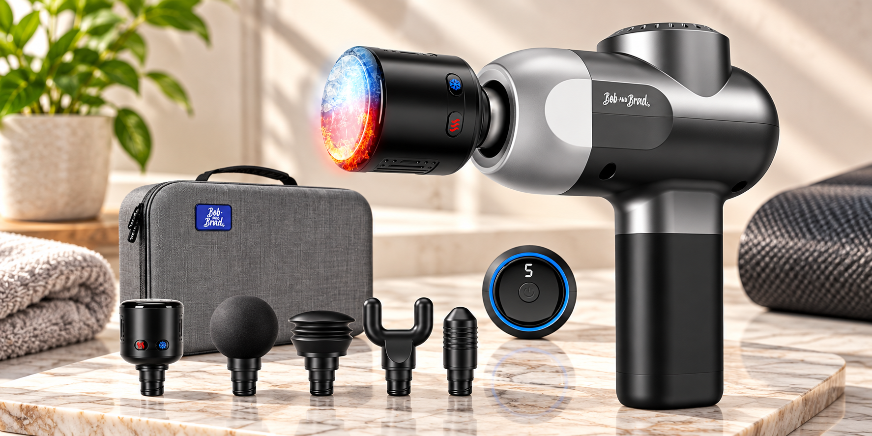Sore Muscles Don’t Always Want the Same Thing: The C2 Pro Gives You Heat, Cold, and Percussion